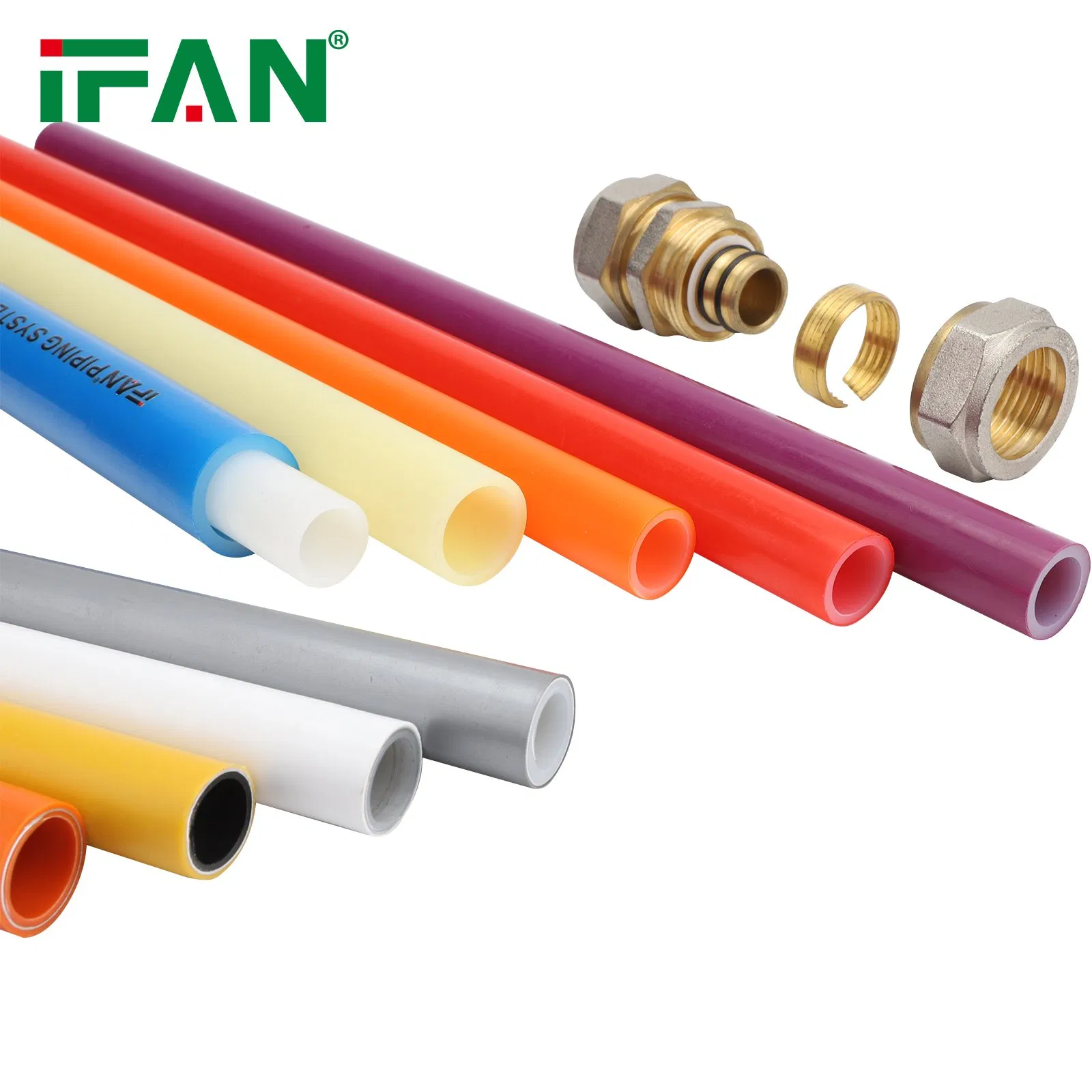 Труба PEX-Al-PEX для теплого пола Ifan GB-T 18992, 16-32мм