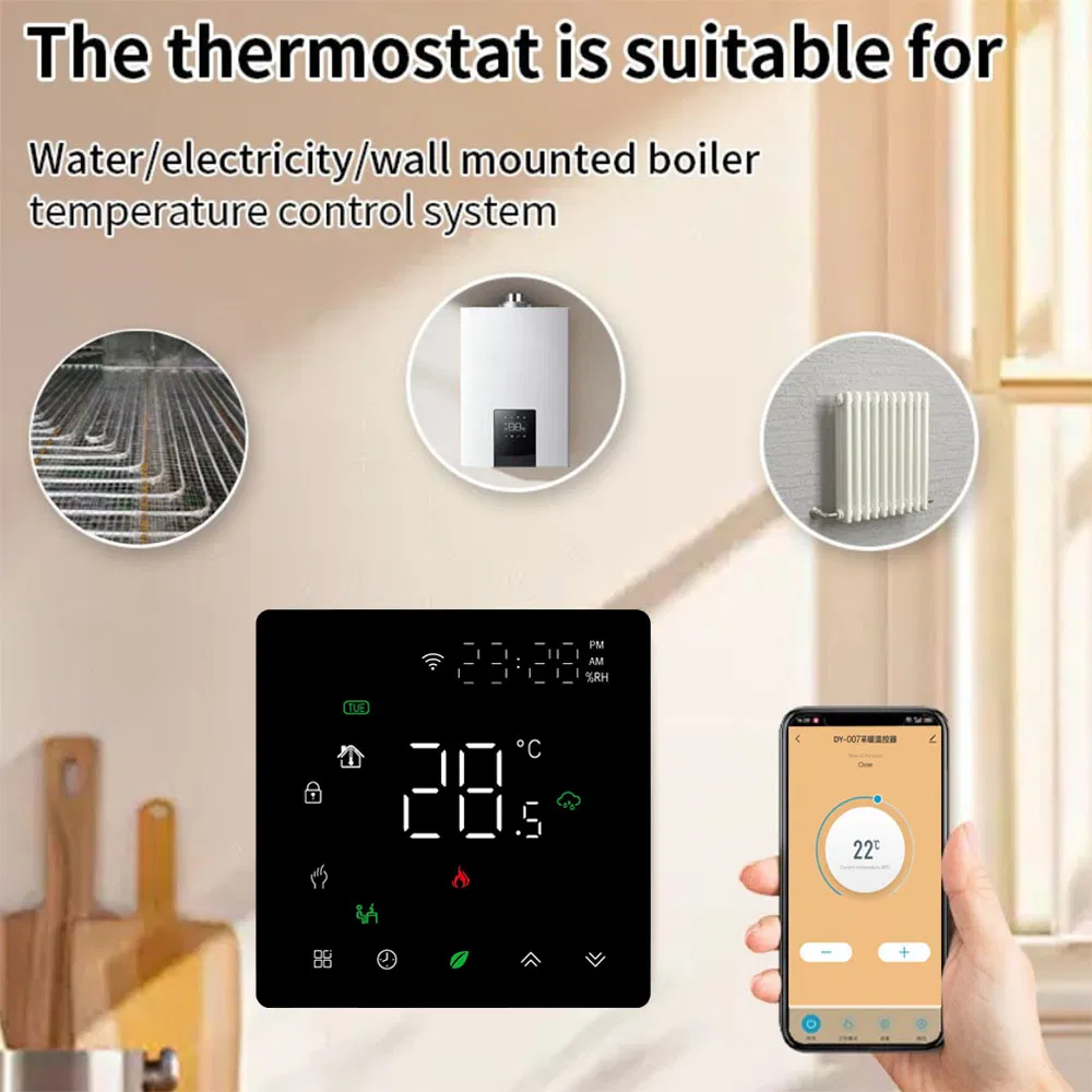 WiFi Thermostatcontrol for 16A Heating Floor Temperatu Smart Heating Panel