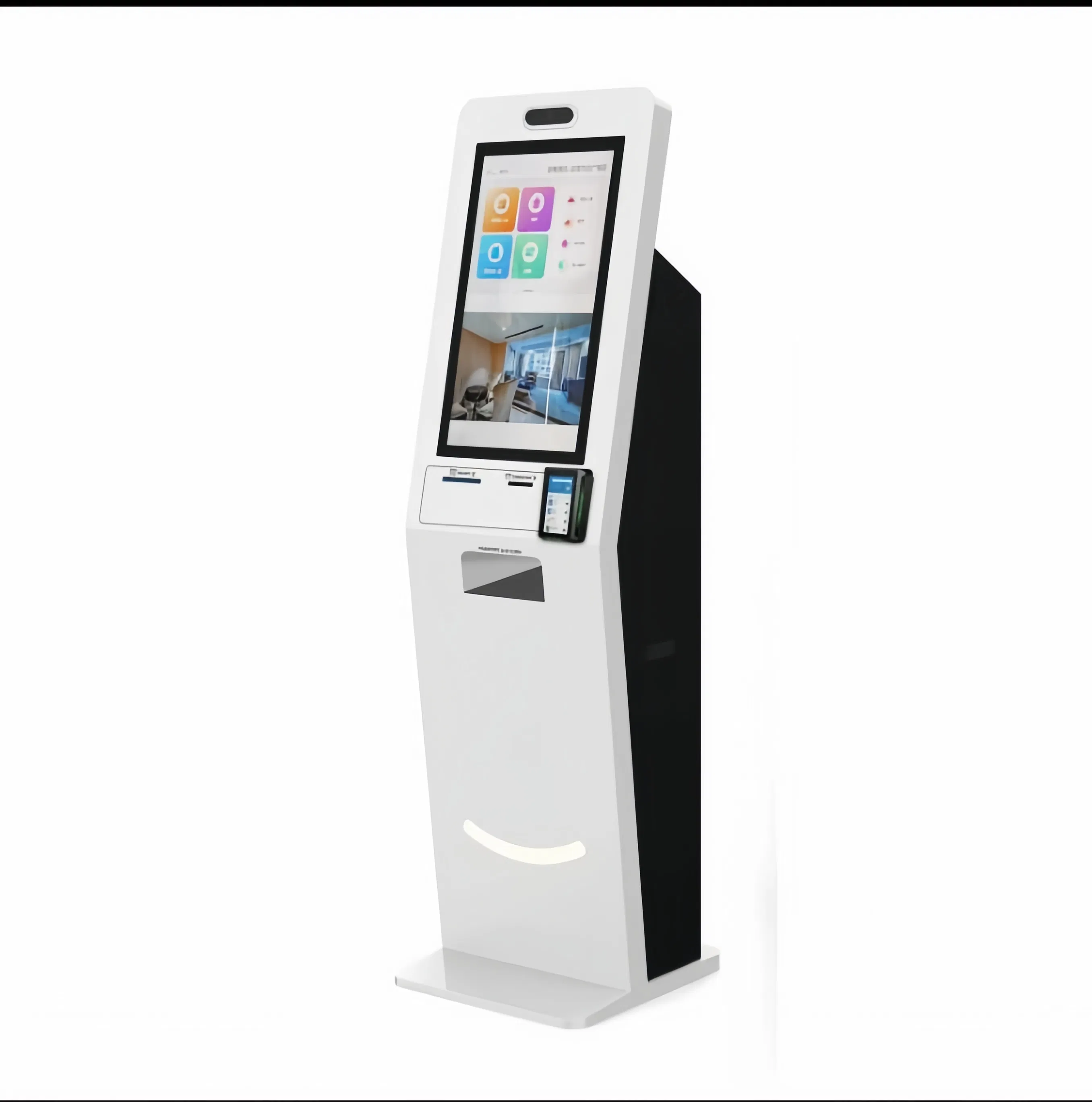 Automatic Hotel Check out Kiosk Room Card Dispensing Check in Kiosk