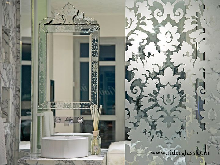 China Silk Screen Printing Color Painted Glass