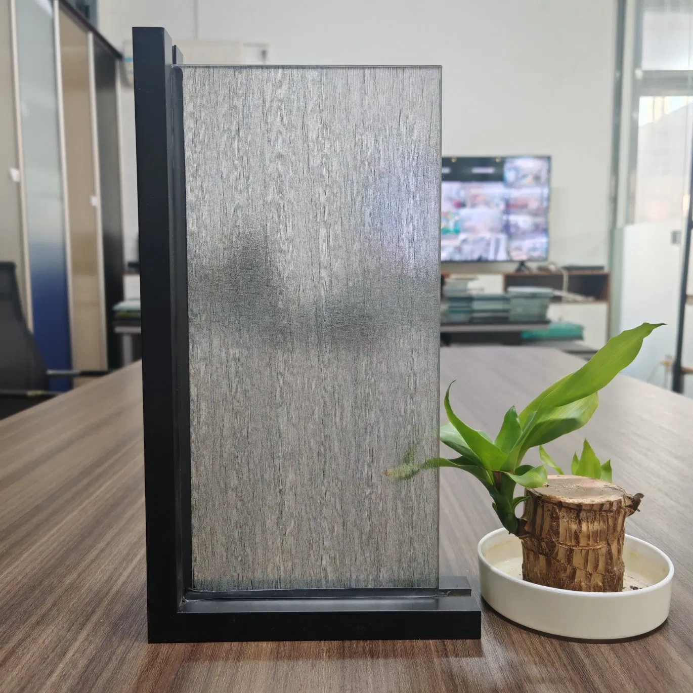 Ornamental Modern Space Division Glass Wired Common Laminated Glass