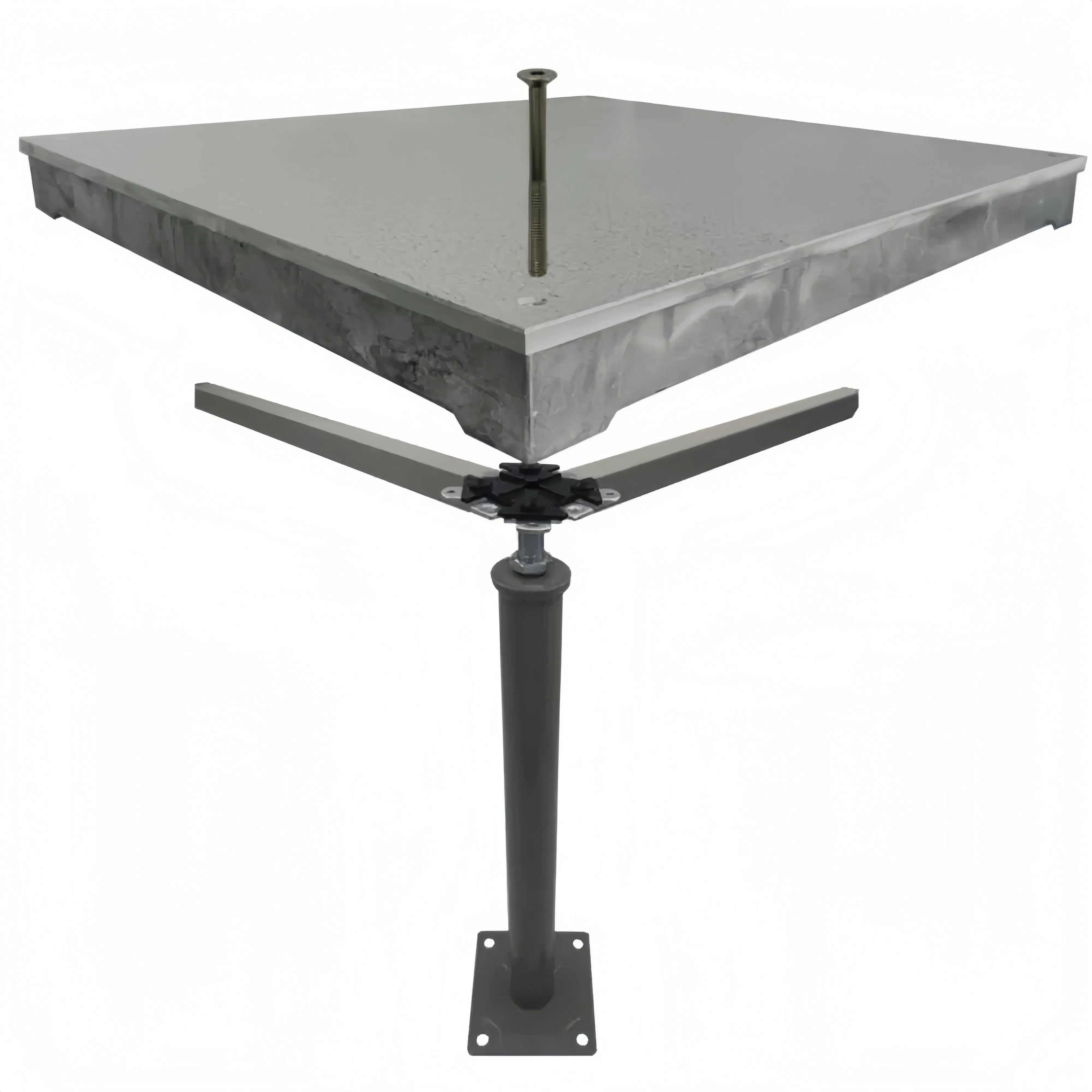 15%-50% Opening Rate Aluminum Alloy Raised Access Floor – Large Load-Bearing, Corrosion-Resistant & Anti-Static with PVC Veneers