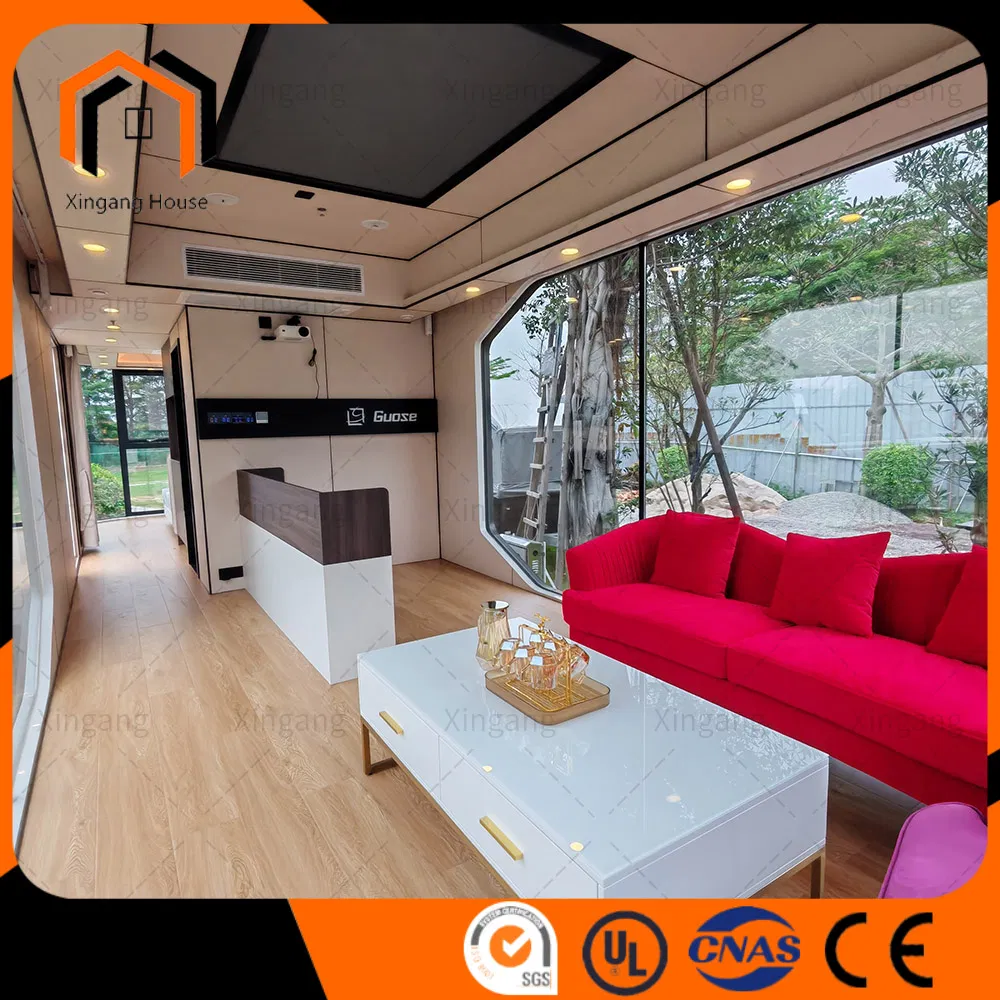 Luxury Prefabricated House for Cold Areas Container House Fully Equipped High Capacity Tiny House Capsule House