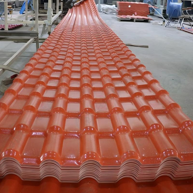 OEM/ODM Insulation Material Resistance Spanish ASA UPVC Resin Roofing Sheet Telha De PVC Roof Tile Shingle Teja De Panel Solar with Strong UV Protection
