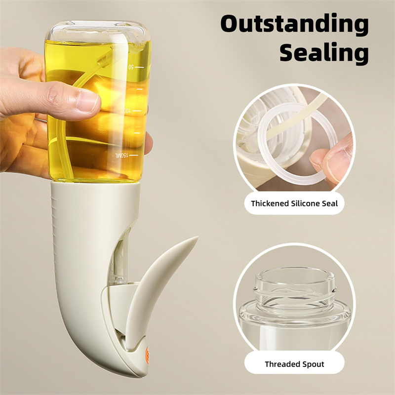 150ml Wide Spray Oil Mister Olive Oil Spray Bottle Olive Oil Sprayer for Cooking Barbecue