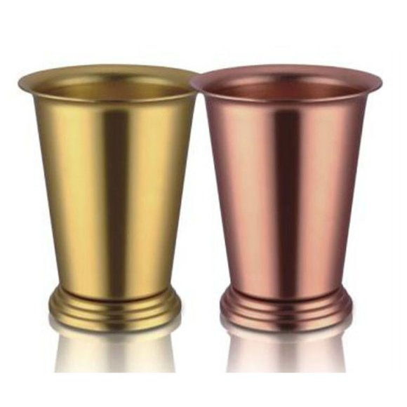 Hot Food Grade Shaped Aluminium Wine Cups Creative Quick Frozen Single Layer Drum Cups for Blue Point Brewing