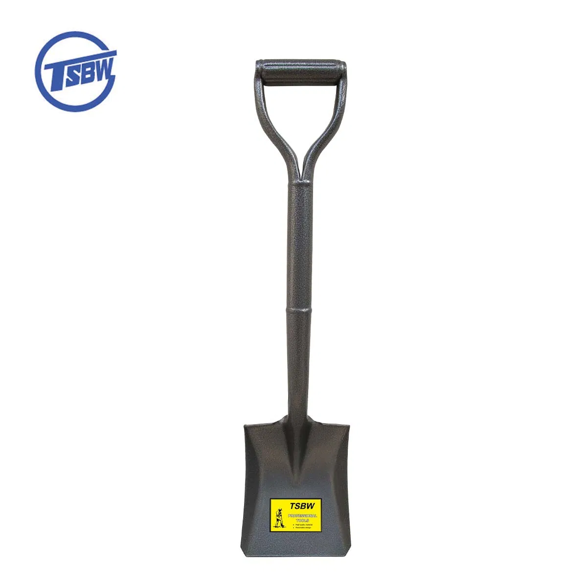 Square Mouth Steel Short Handle Camping Farming Digging Garden Lady Kid Shovel