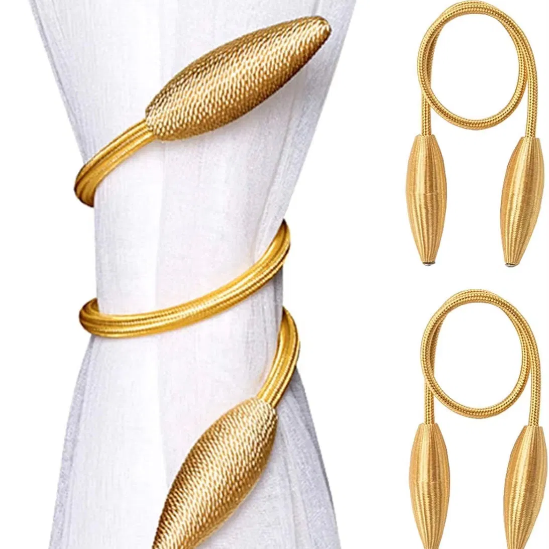 Elegant Curtain Tiebacks – Best-Selling Modern Home Decor Curtain Accessories