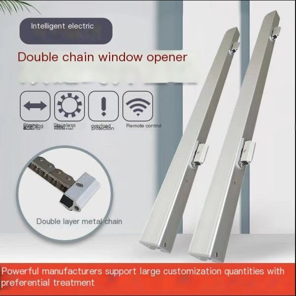 Electric Window Opener Remote Control Sliding Window Motor Home Smart Aluminium Accessories Sliding Window Driver