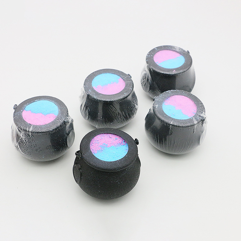 Halloween SPA Skull Bath Bombs Handmade Witch Bucket Bath Bomb for Kids