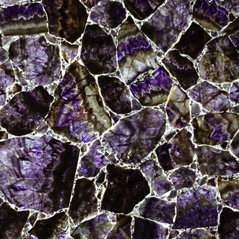 Luxury Stone Amethyst Bar Counter Top