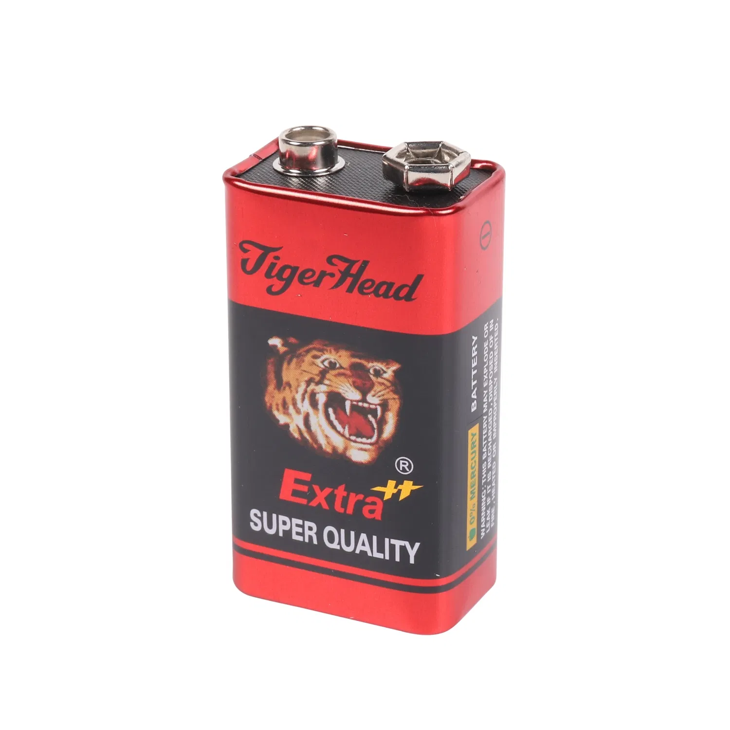 Tiger Head 9V 6f22 Carbon Zinc Metal Remote Control Battery