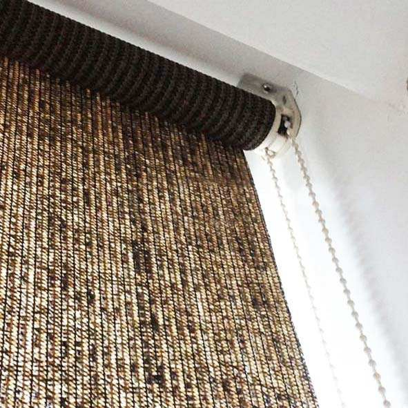 Industrial Window Shade Blinds PVC Coated Fiberglass Mesh High Tensile Strength Windproof Dust Control for Warehouse Factory Workshop