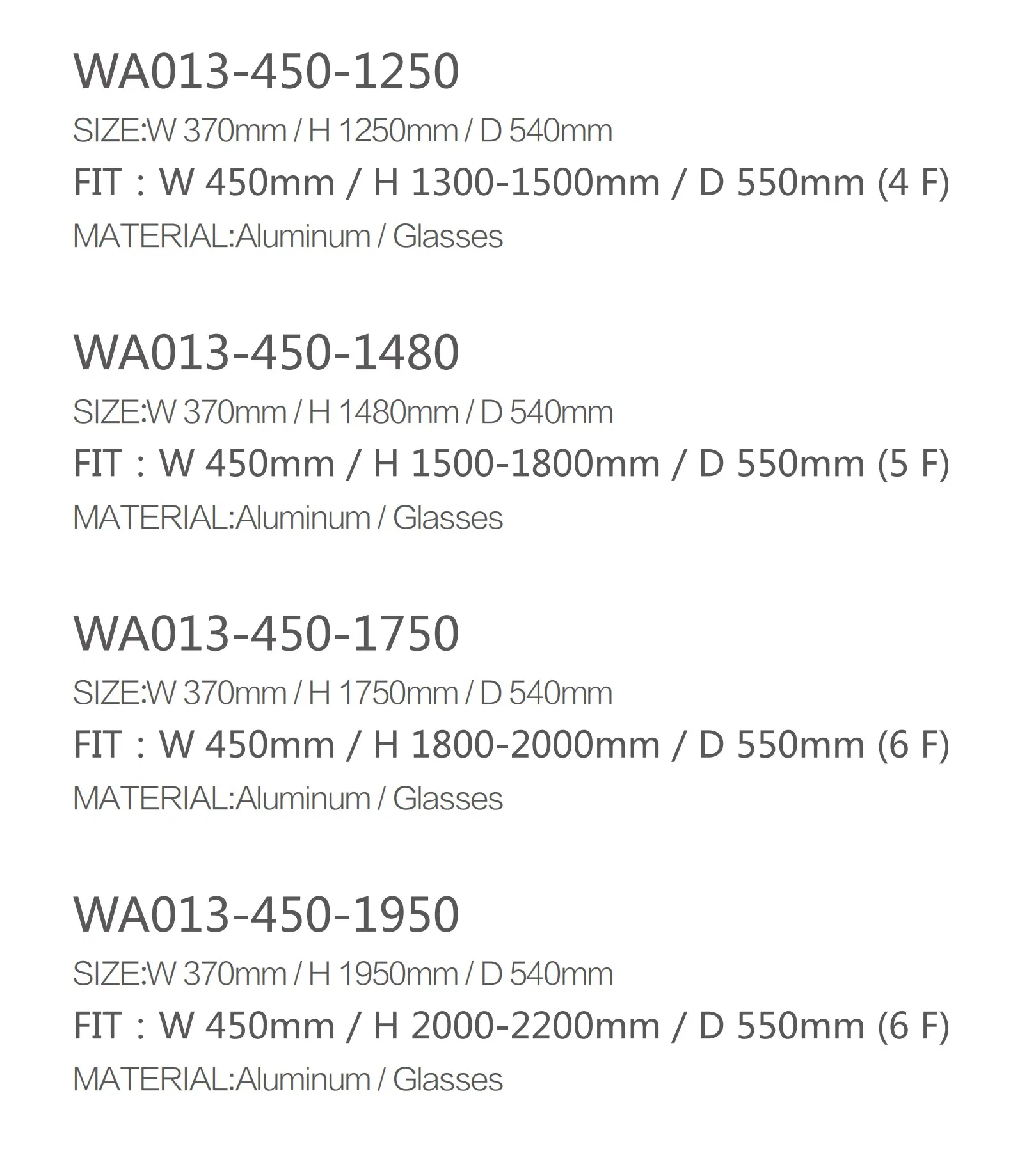 Алюминиевый органайзер для высокого кухонного шкафа, 6 полок