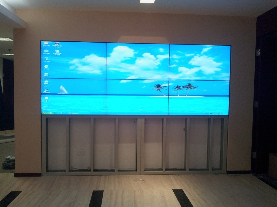 Digital Signage Displayer 3X3 LCD Video Wall 4K@60Hz Video Wall System