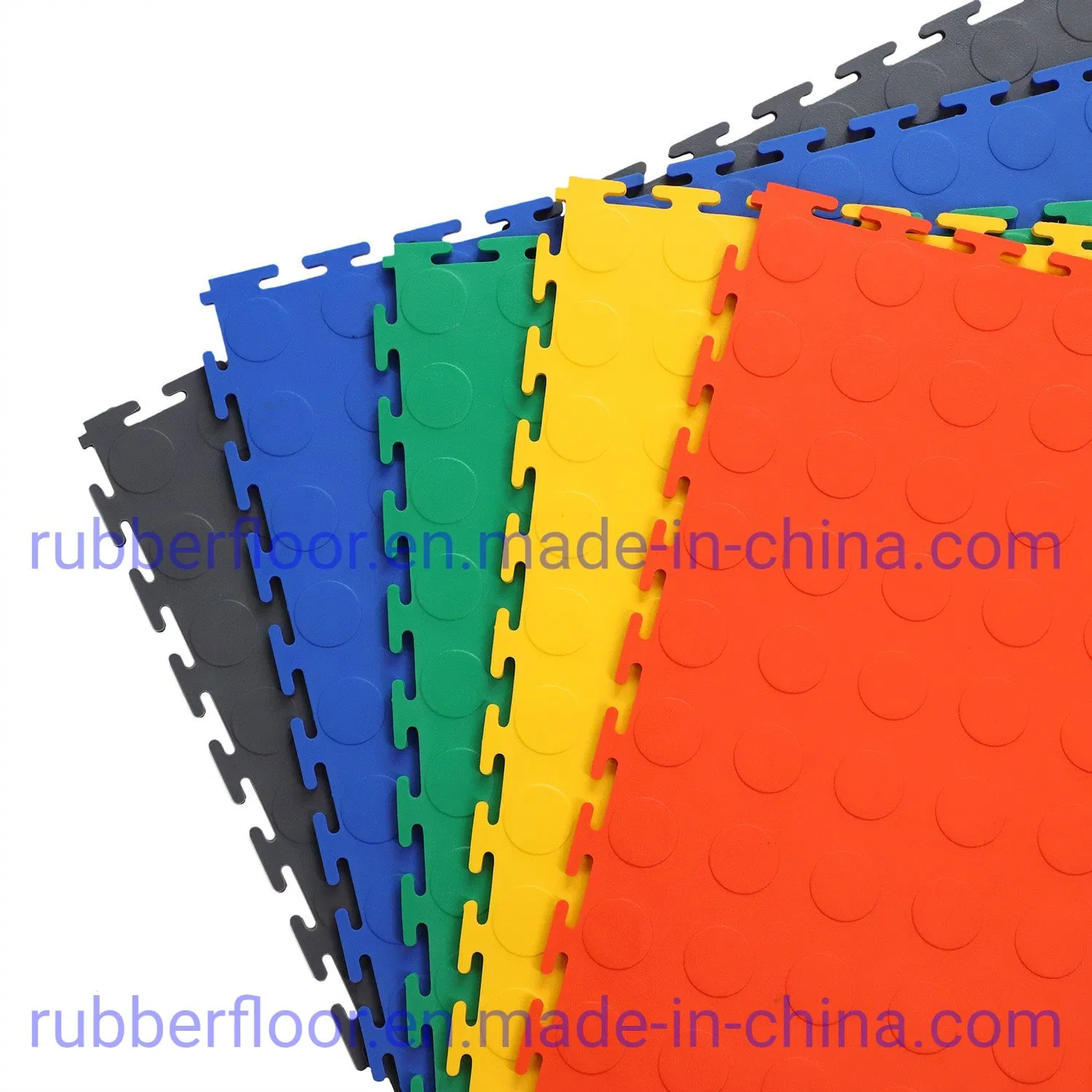 ПВХ плитка для гаража, модульная, противоскользящая