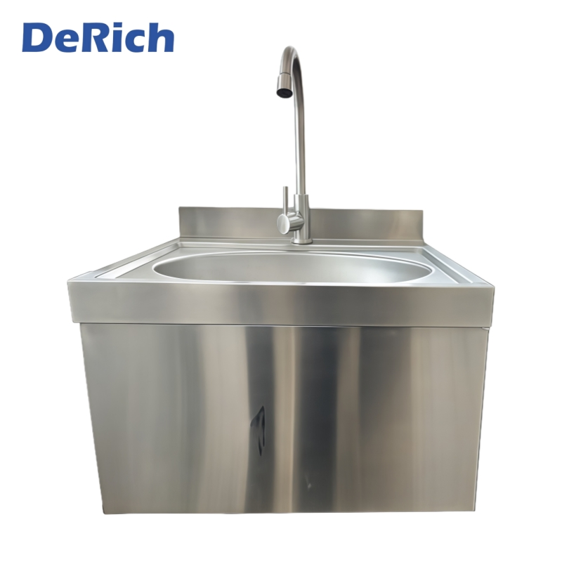 Derich Knee-Control Commercial-Equimpent Kitchen Restaurant Stainless-Steel Wall-Mount Hand Sink for New Zealand
