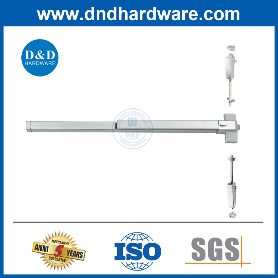 Stainless Steel Panic Bar Vertical Half Length Door Lock Panic Exit Device