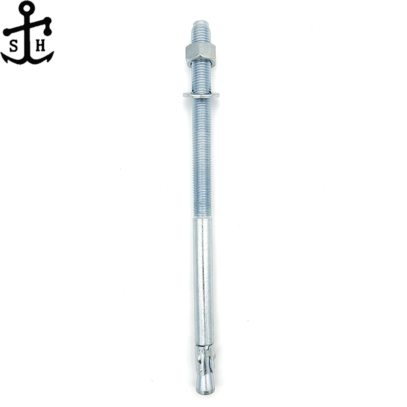 Анкерный болт M10 клиновой из углеродистой стали