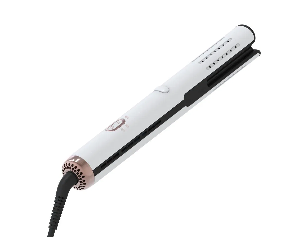 Bidisco Cool Air Hair Styling Tools 2 in 1 Straightener and Curler Electric Hair Iron