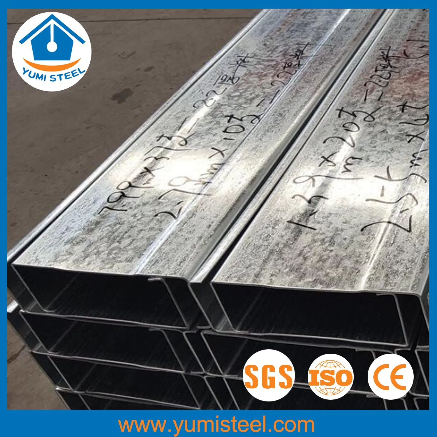 Galvanized C Section Purlins