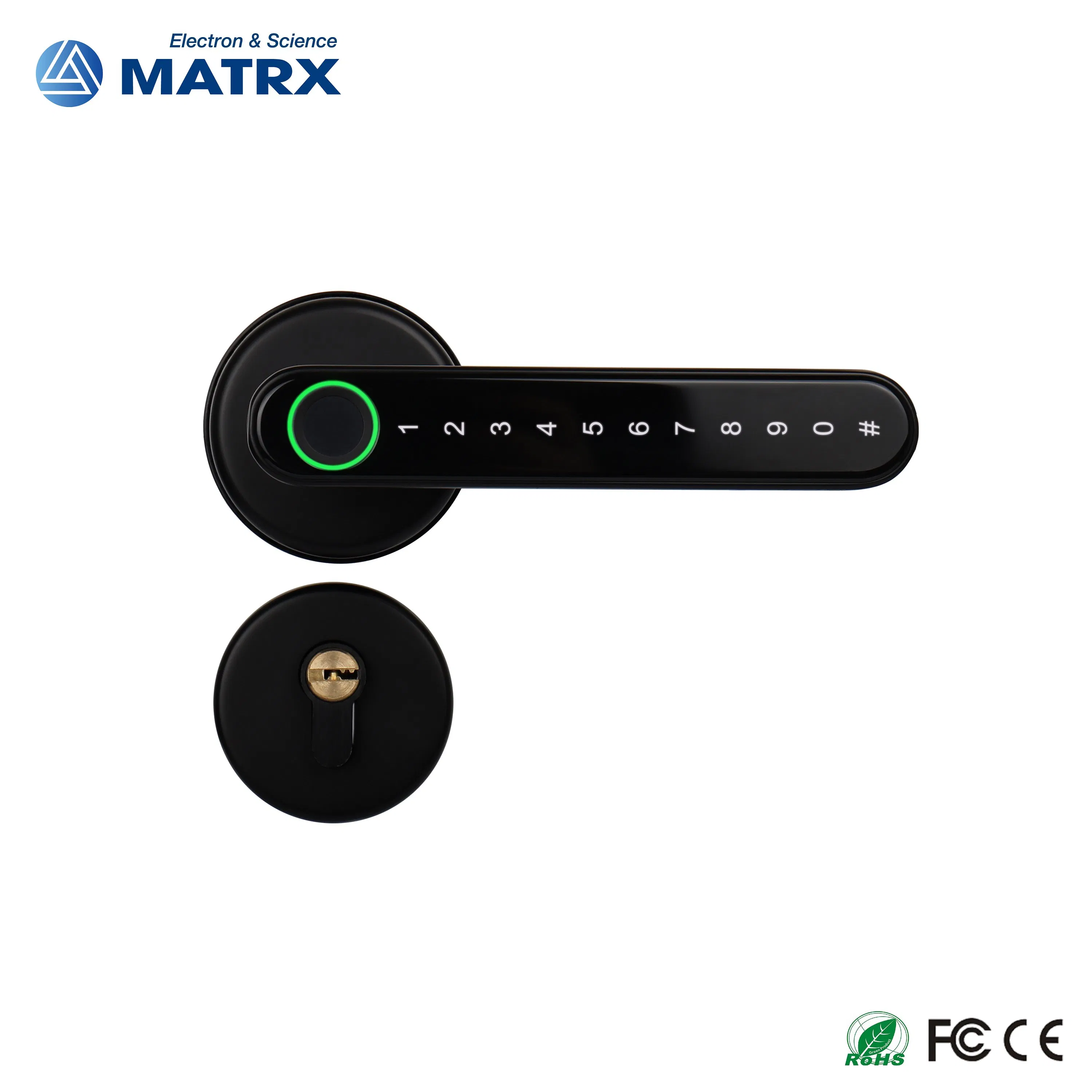 Tuya APP Smart Life Handle Door Lock