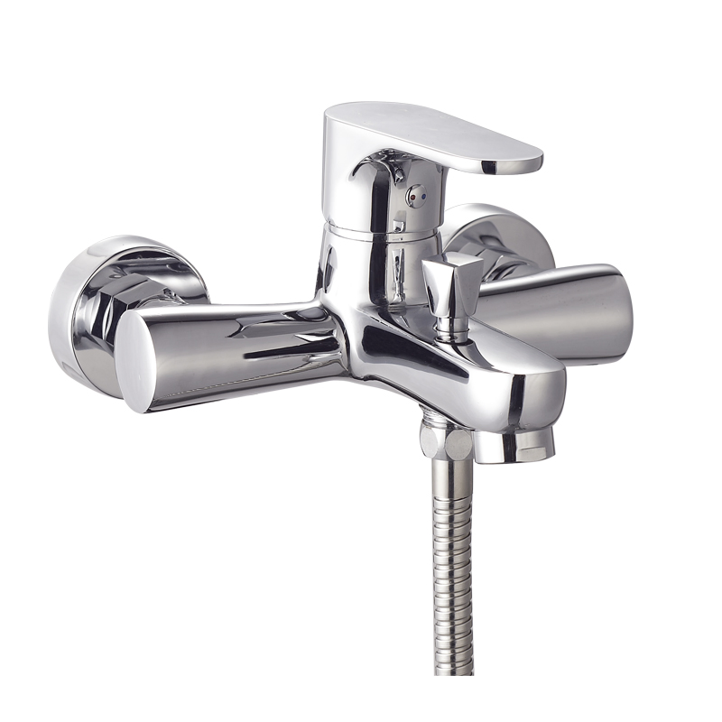 Single Lever Wall Mounted Shower Bath Mixer