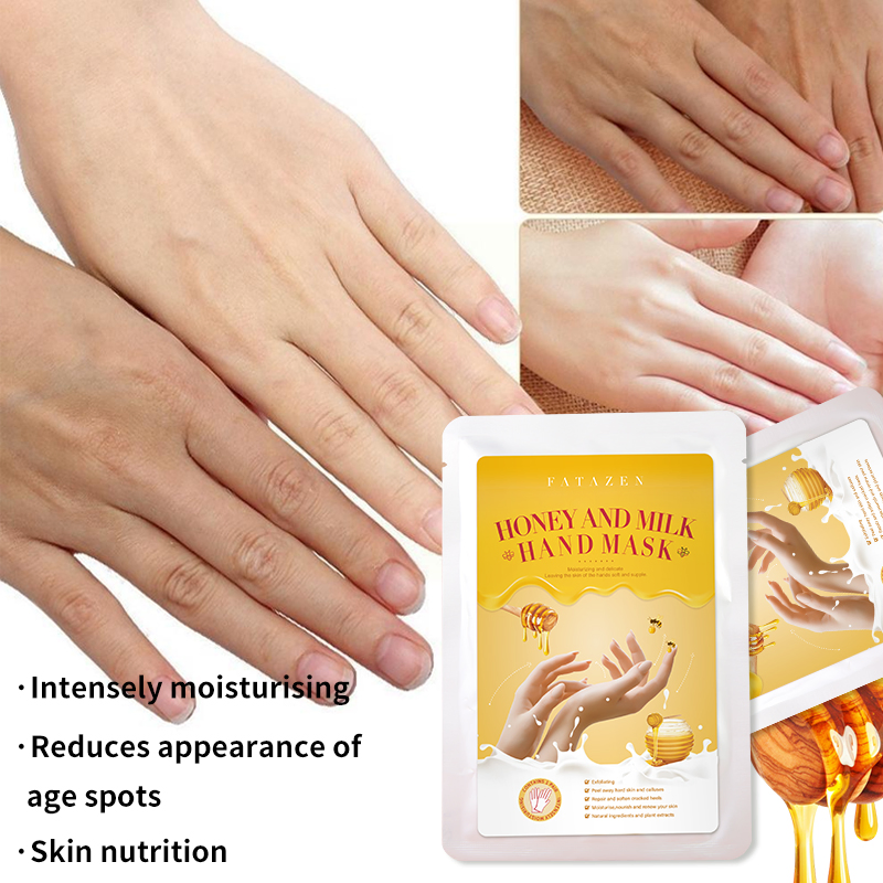 Exfoliating Whitening Hand SPA Skincare Saving Dry Skin Honey Moisturizing Hand Mask