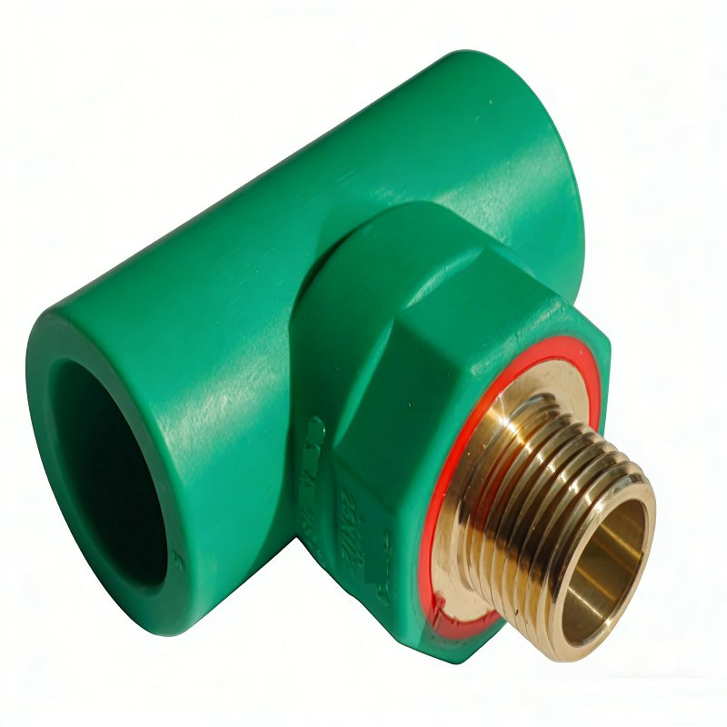 PPR Hot Water Female Coupling with Red Ring for Hot Water