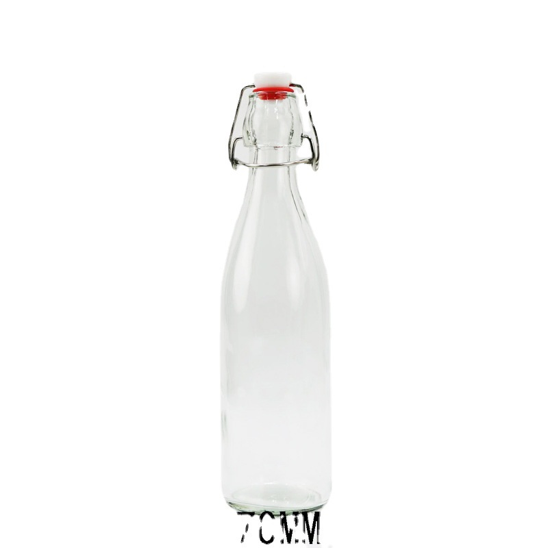 Wholesale Mini Edible Recycle 100ml 250ml 500ml Olive Oil Bottle Glass with Swing Top