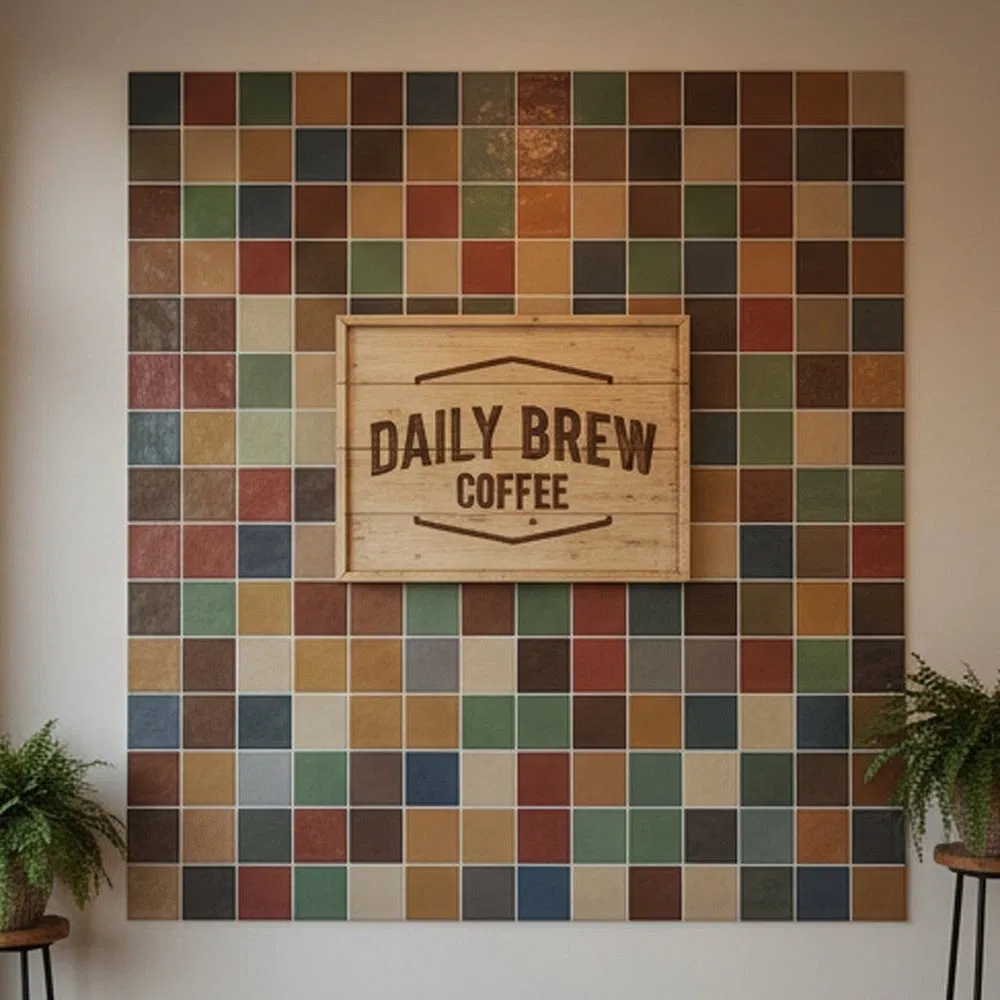 Low Water Absorption Rate House Exterior Walls Porcelain Tile for Industrial Buildings