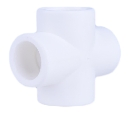 Cold and Hot Water Plastic Pipe Fittings PPR Cross