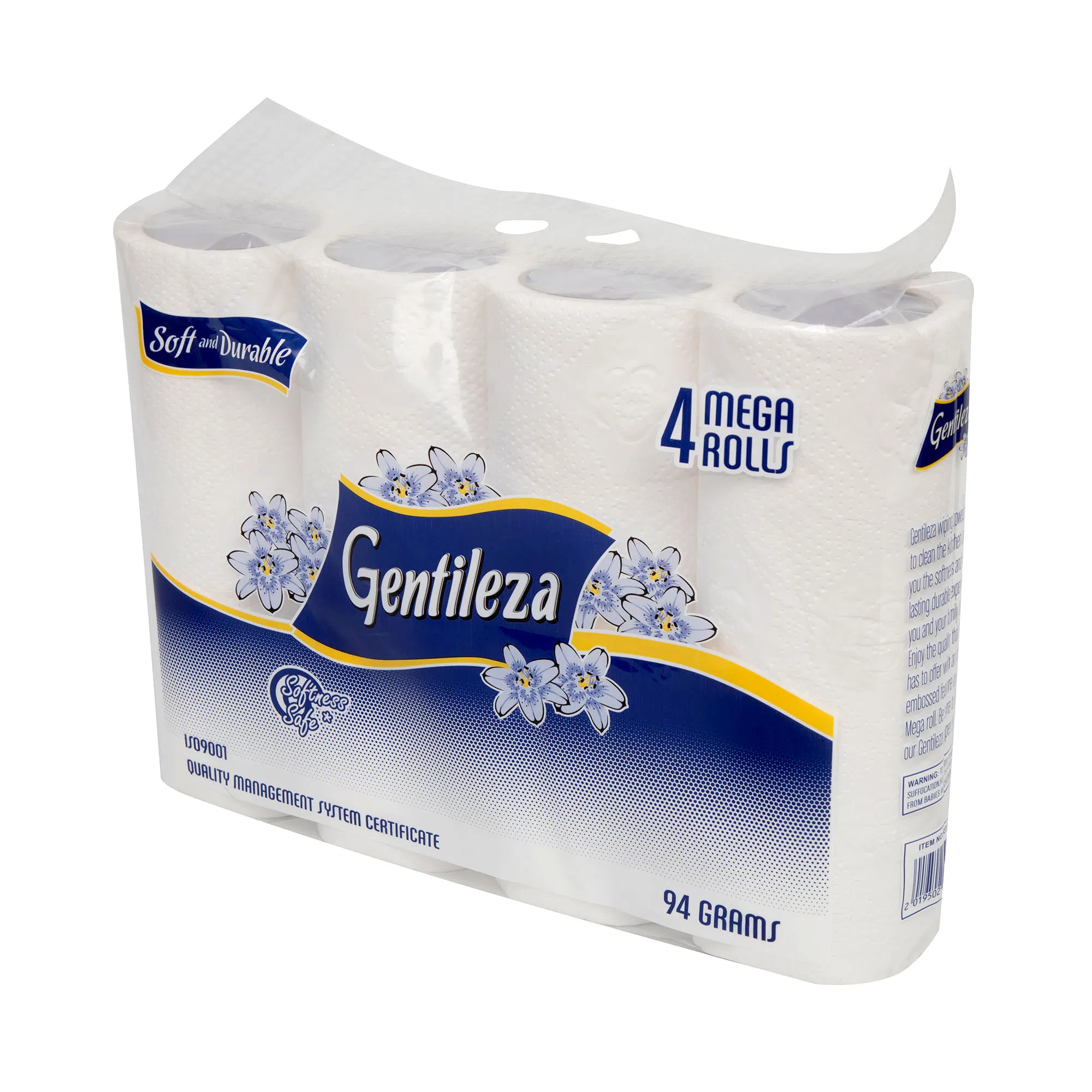 Virgin Wood Pulp Soft Sanitary Durable 2 Ply Kitchen Paper Roll