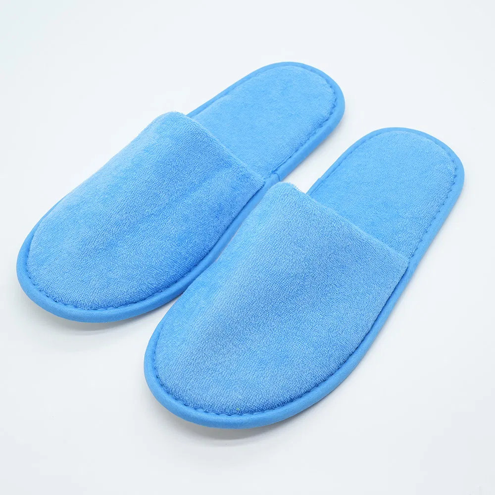 Factory Customized Logo Cheap Washable Hotel Disposable Slippers