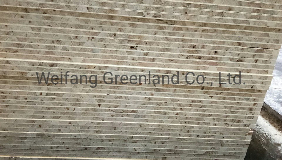 1220X2440X18mm Pine Wood Core Block Board with Okume Film