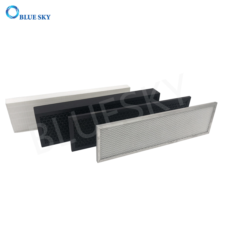 Replacement 5 Stages Air Purifier Filter Element Activated Carbon Pleated HEPA Filters