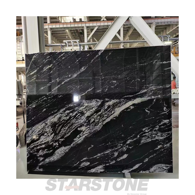 High Quality Modern Wall Floor Counter Horse Granite Big Slabs Custom Black Granite Tiles