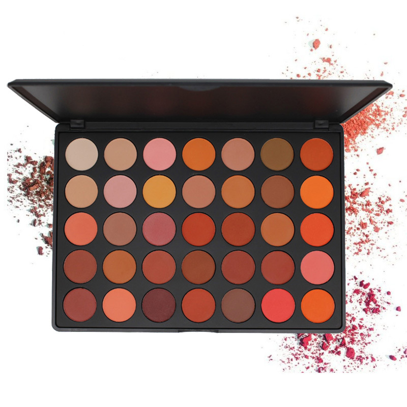 35 Color Eye Shadow Waterproof Sweat Makeup