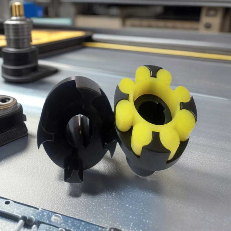 Ml Plum Blossom Shaped Coupling, Elastic Coupling for High-Torque Motors