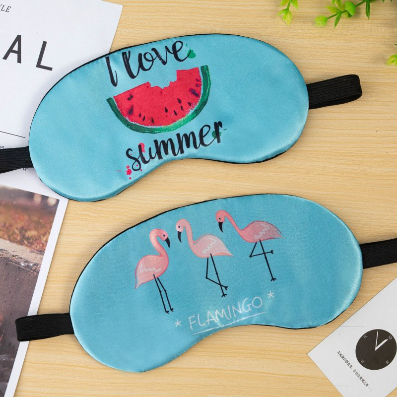 Faux-Silk Travel Sleep Mask – Portable, Blackout, Breathable & Ultra-Soft