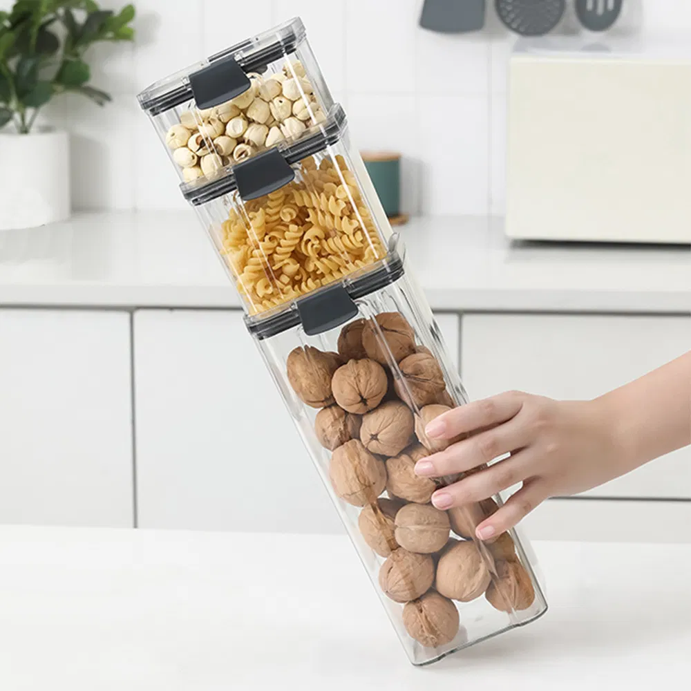 BPA Free Airtight Food Storage Containers Jars for Dry Food with Lids