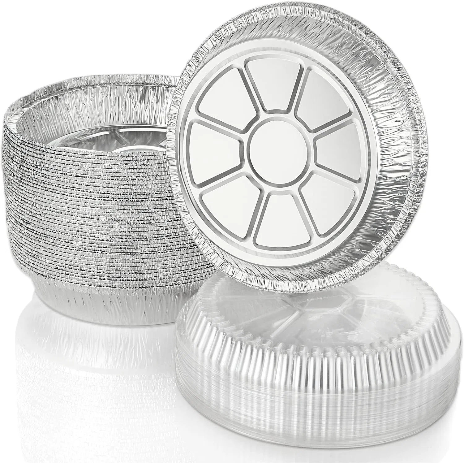 Clear Plastic Lid for Aluminum Foil Pan Tray