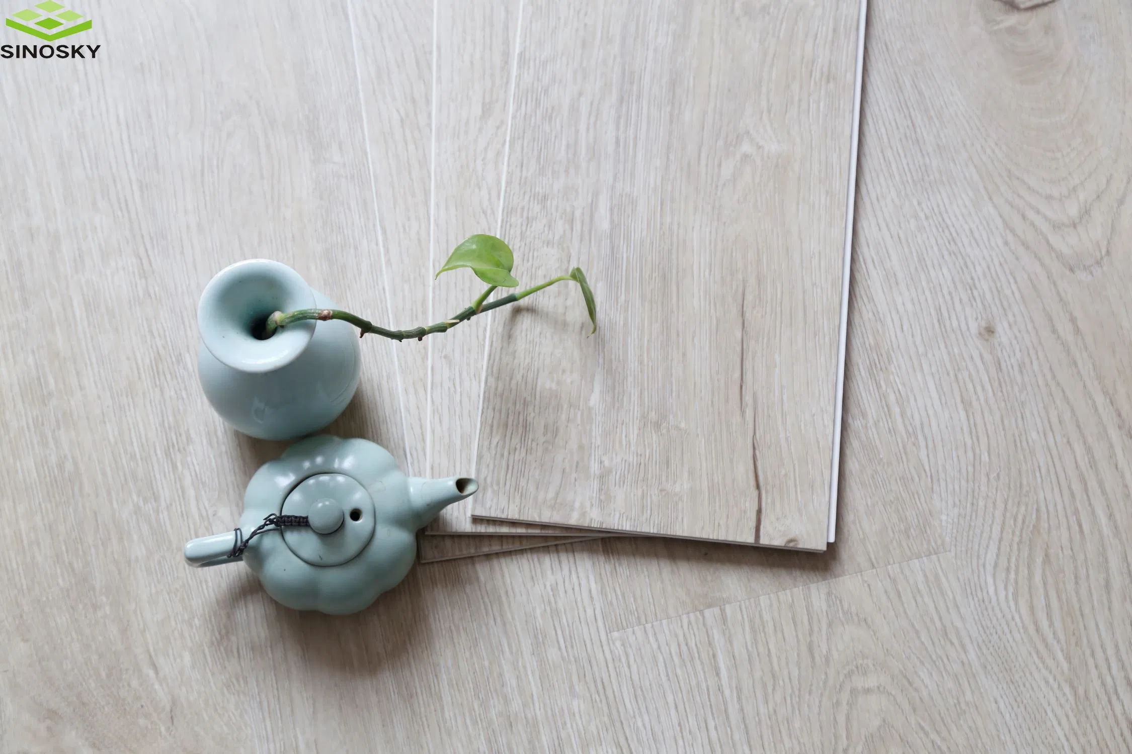 Anti-Slip Wear-Resistant Lightweight Household Commercial Indoor Sports Building Material Spc Flooring with 100% Virgin