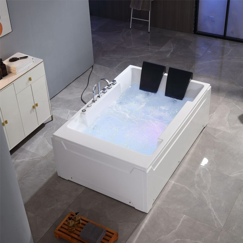 Акриловая SPA ванна с гидромассажем и подсветкой