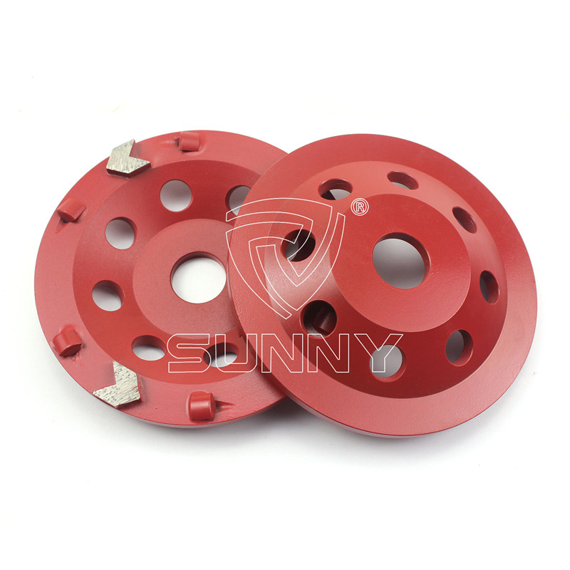 Алмазная чашечная шлифовальная чашка 125 мм для бетона