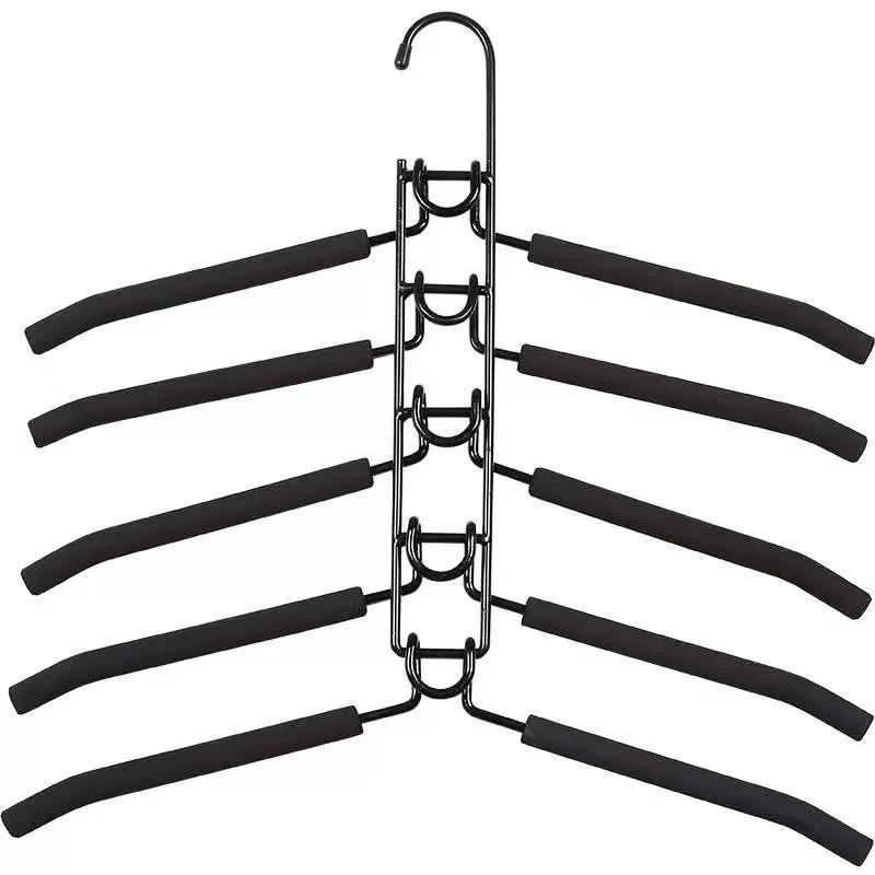 Multifunctional Multi-Layer Folding Magic Hanger Household Item Rack Wardrobe Storage Artifact Shirt Sweater Hanger Hook