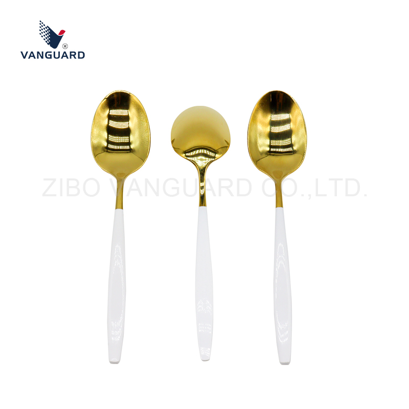 Factory Ready Stock Fork Spoon Set Stainless Steel Cutlery Set with Gift Box