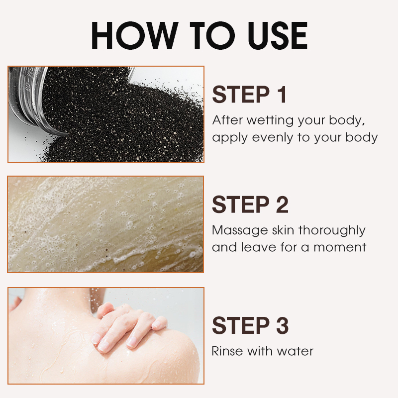 Organic Natural Vegan Coffee Face & Body Exfoliating Scrub with Anti-Aging, Moisturizing, and Detoxifying Properties