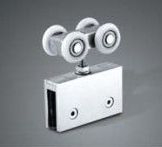 SA-0201 Steel Glass Clamp with Roller with 304 Material