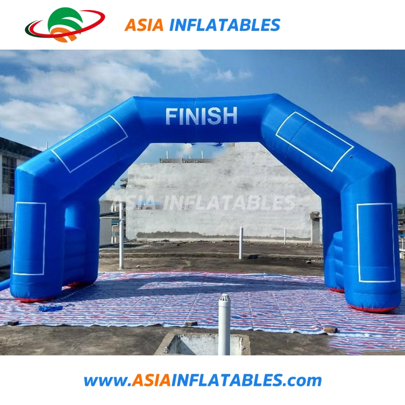 Square Inflatable Finish / Start Marker Archway for Riding Bicycle Competition